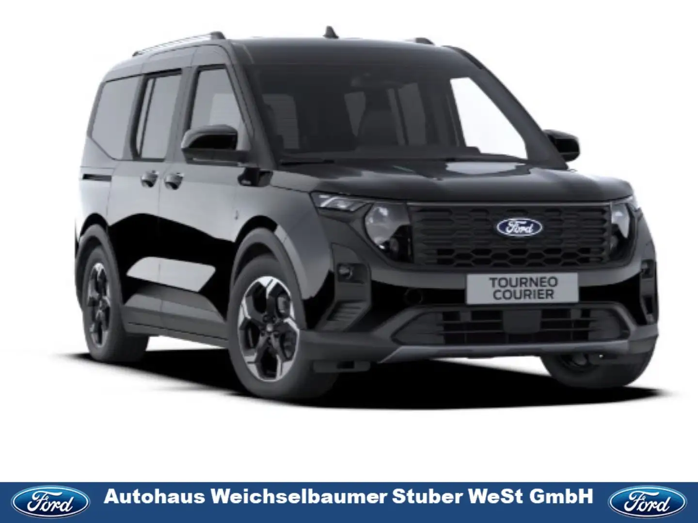 Ford Tourneo Courier 1.0 EcoBoost Automatik Active Siyah - 1