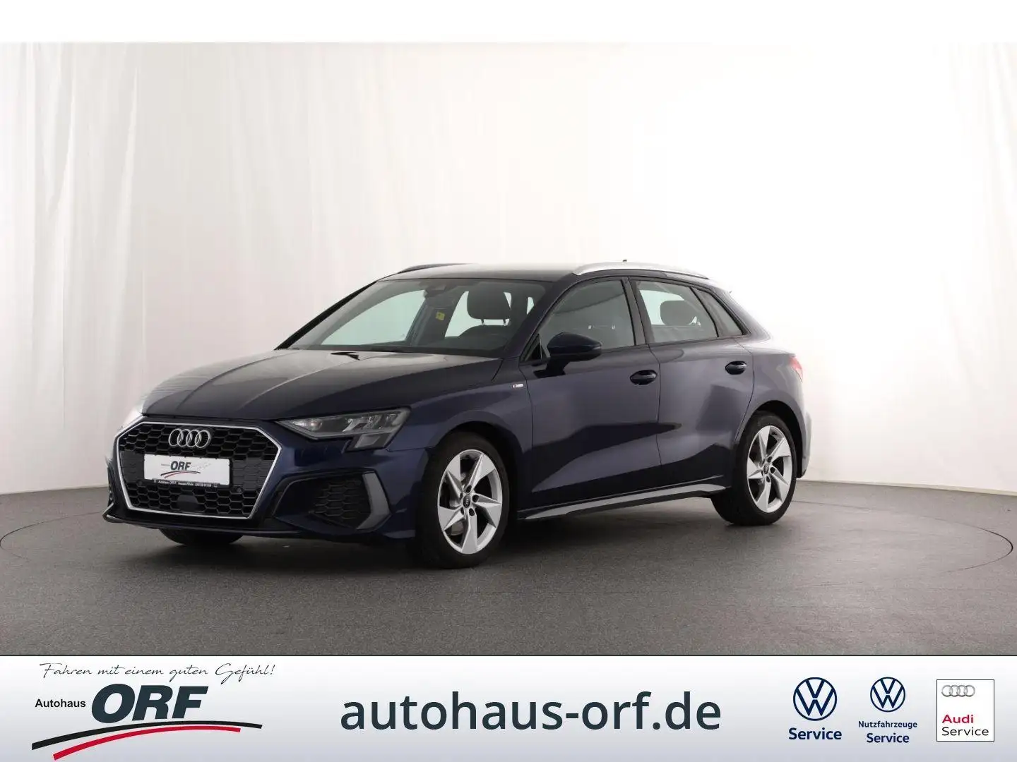 Audi A3 Sportback 35 TFSI 1.5 S-line NAVI VIRTUAL LED Blau - 2