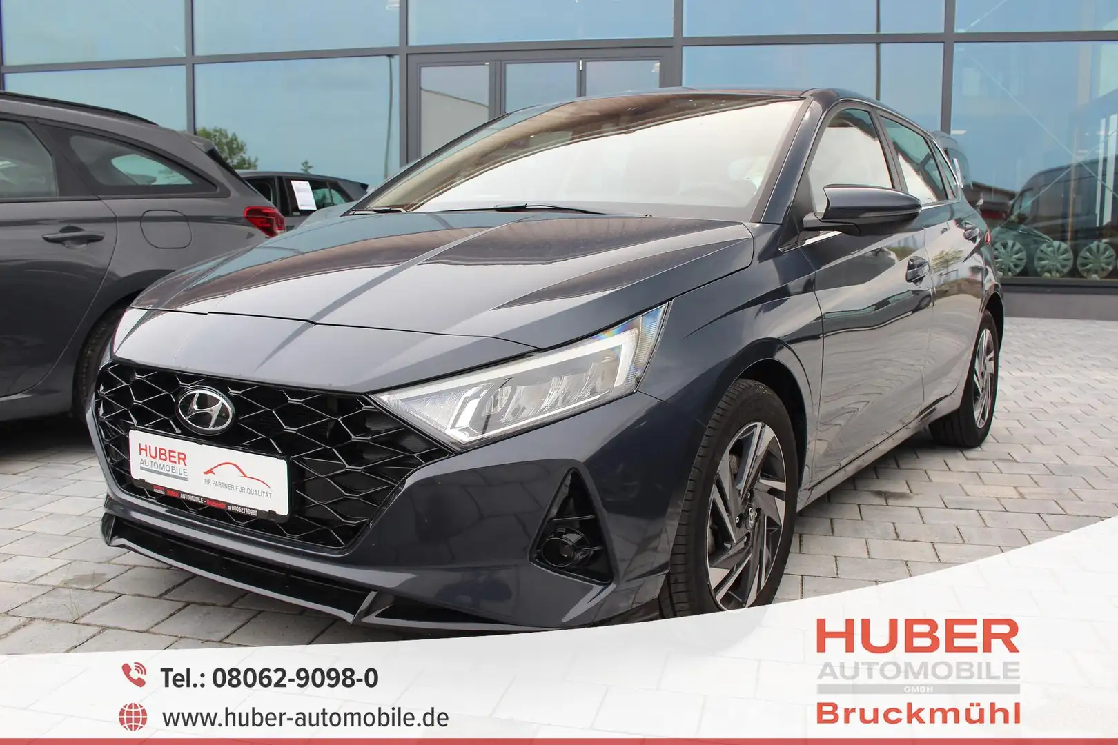 Hyundai i20 1.0l 74kW T-GDI KAT TREND 5-TÜRIG/KLIMAAUT/SITZ... Grijs - 1
