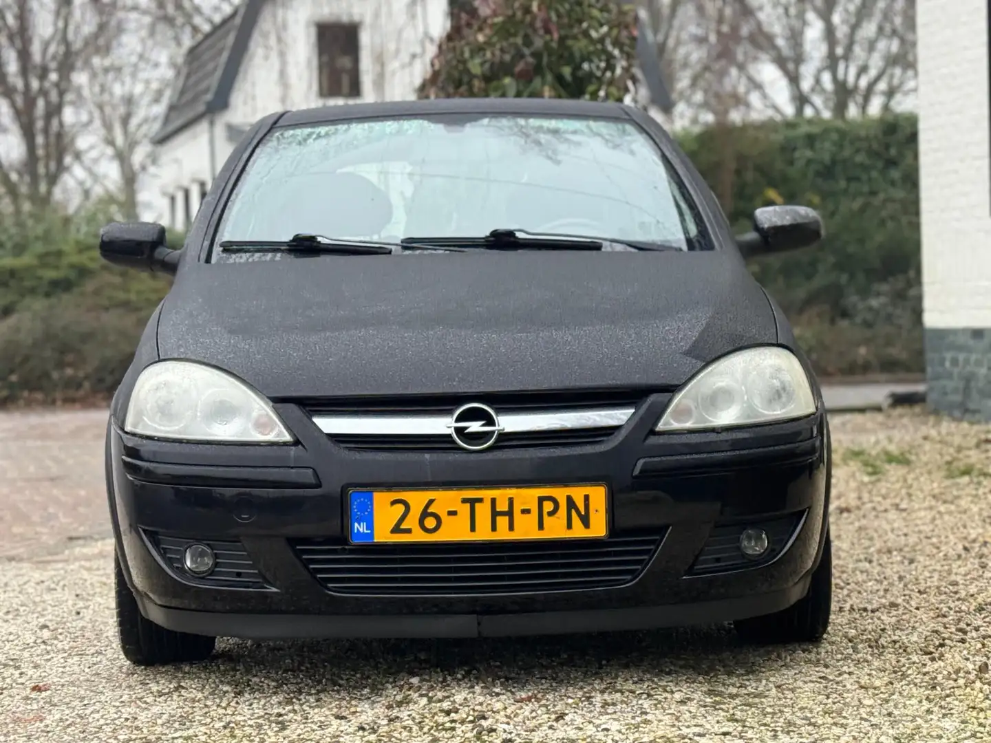 Opel Corsa 1.2-16V Silverline|Airco|Cruise|LMV| Zwart - 2