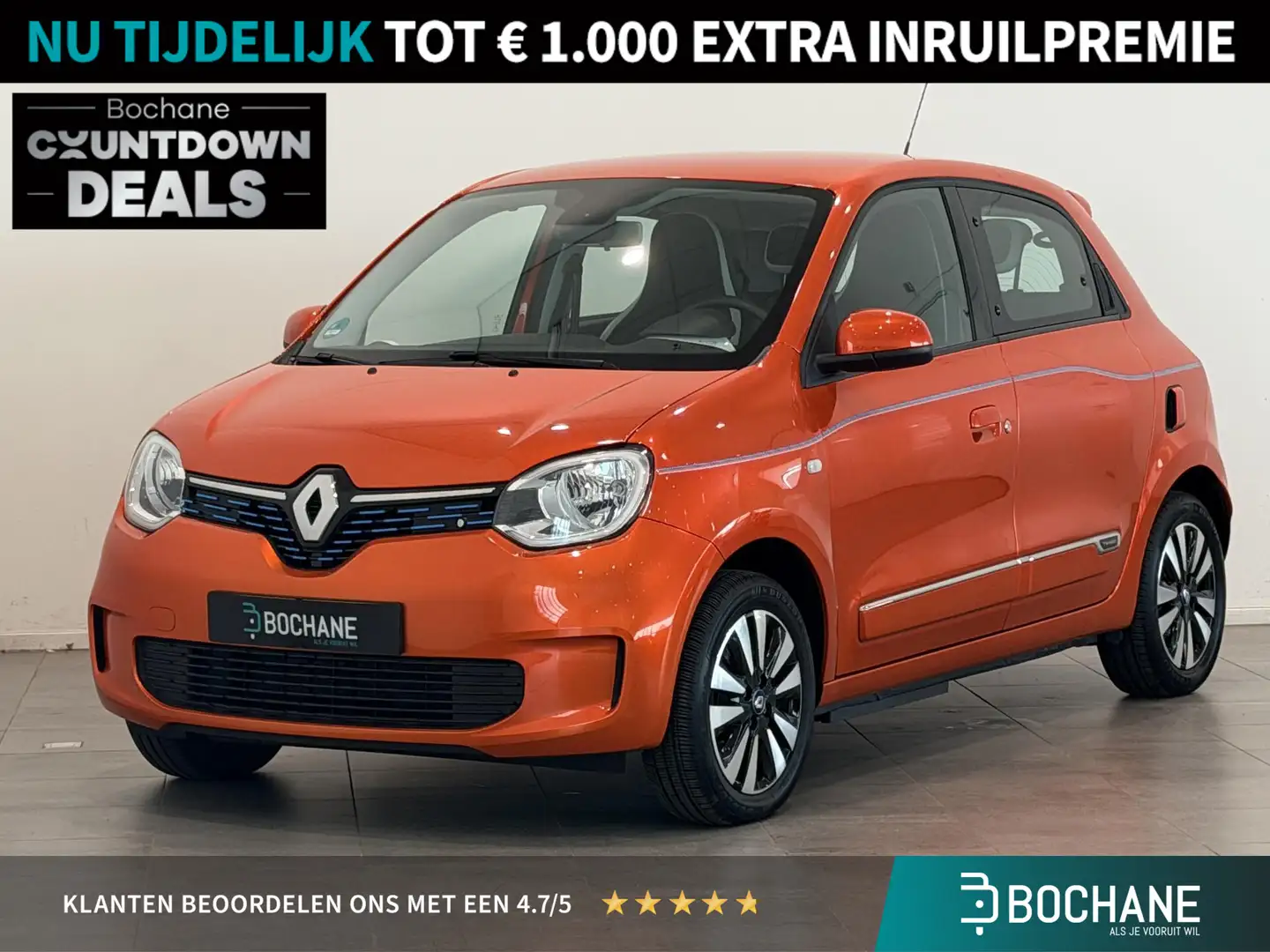 Renault Twingo Z.E. R80 Intens | Navigatie | Climate Control | Cr Oranje - 1