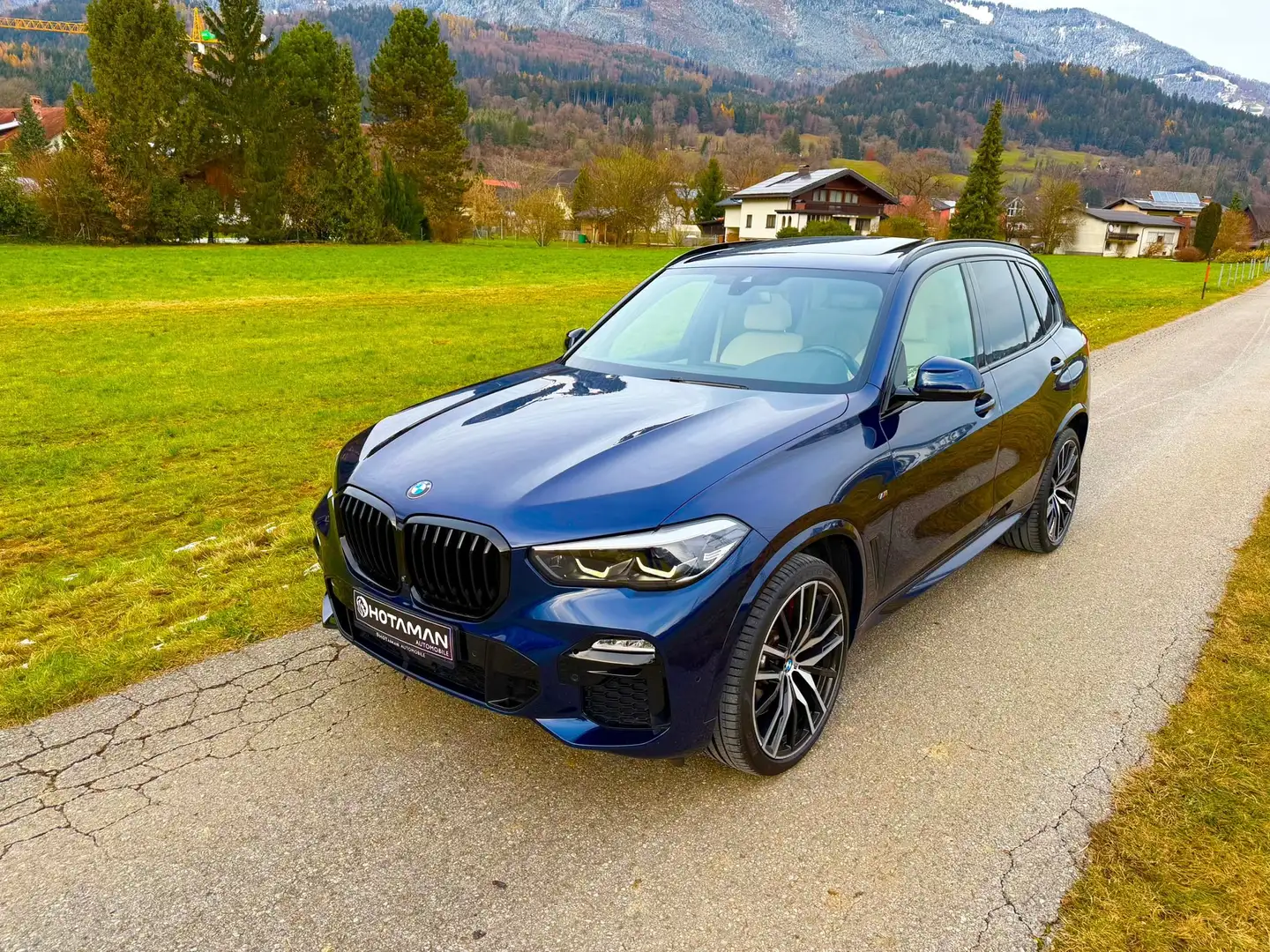 BMW X5 M M50d Sitzbelüf. HK AHK Pano Lenkradh. Exp. 55K Blau - 1