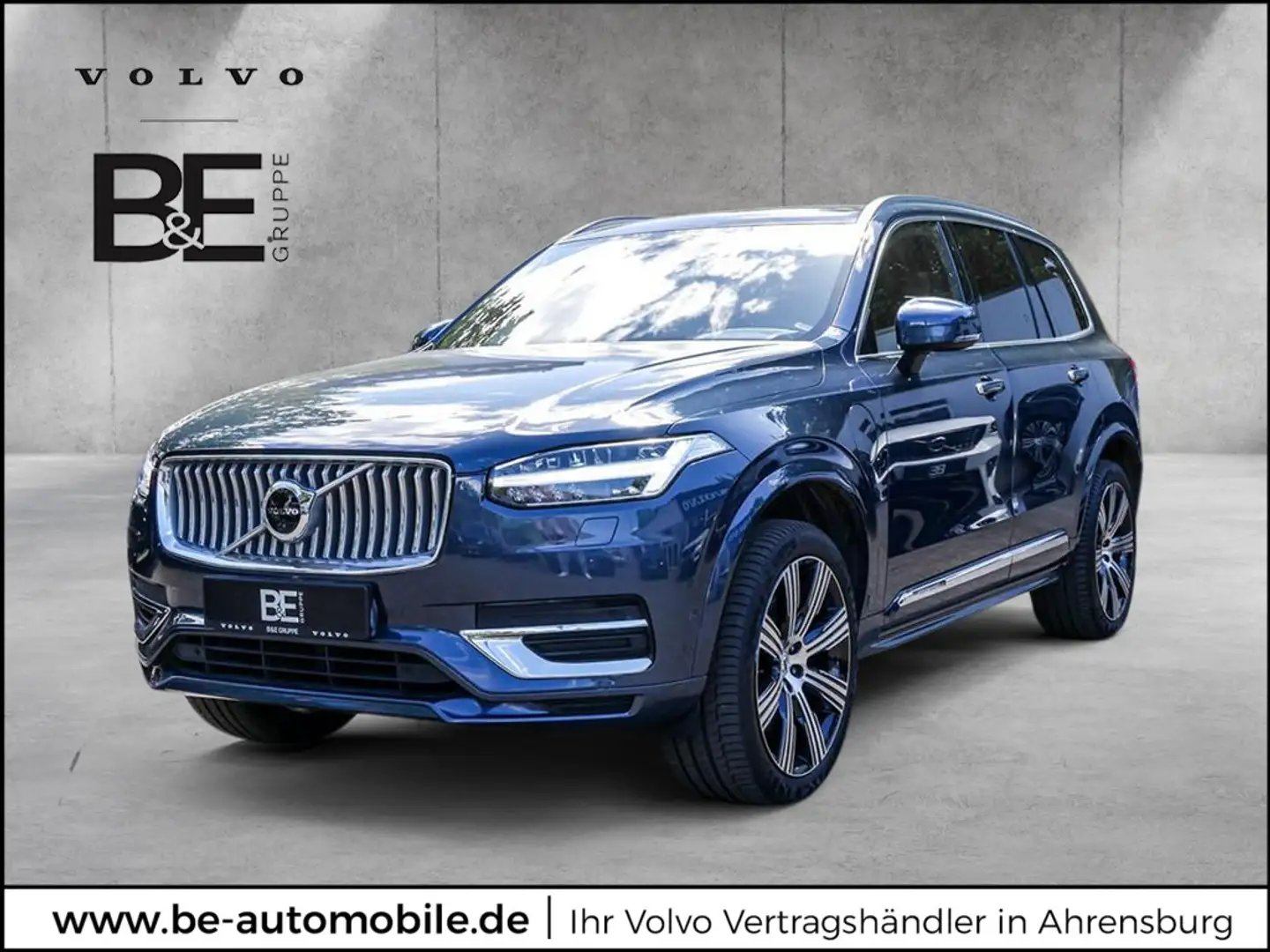 Volvo XC90 T8 Recharge Plus Bright AWD 360° AHK H-K Blau - 1
