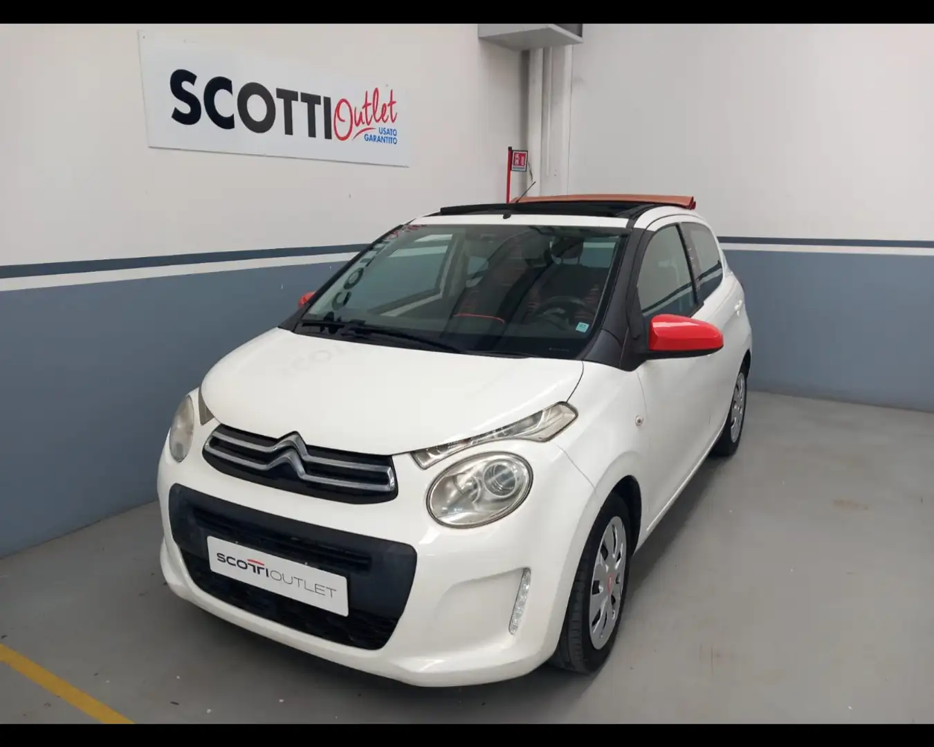 Citroen C1 5 Porte 1.0 VTi Shine CABRIO Blanco - 1
