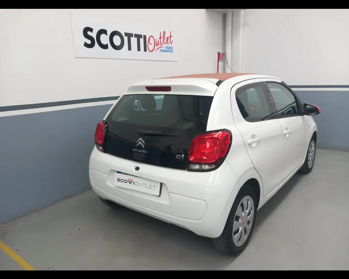 Citroen C1 5 Porte 1.0 VTi Shine CABRIO Blanco - 2