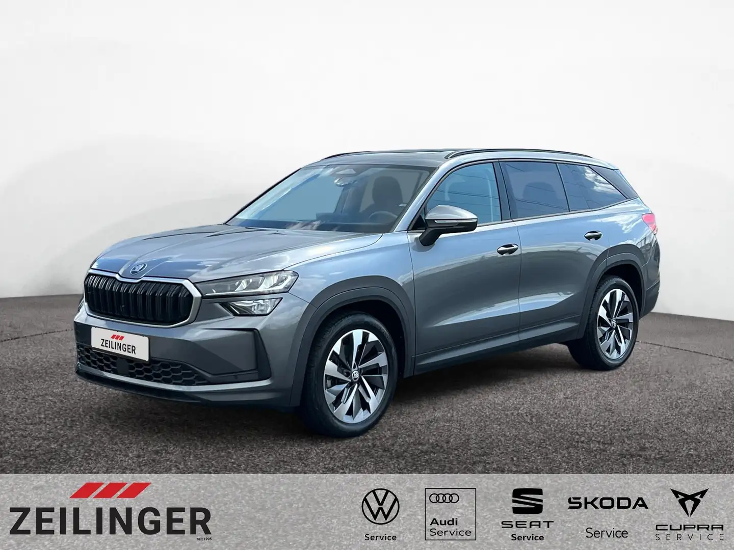 Skoda Kodiaq Selection 4x4 TDI DSG|7-S|PANO|AHK|5J-GAR Grau - 1