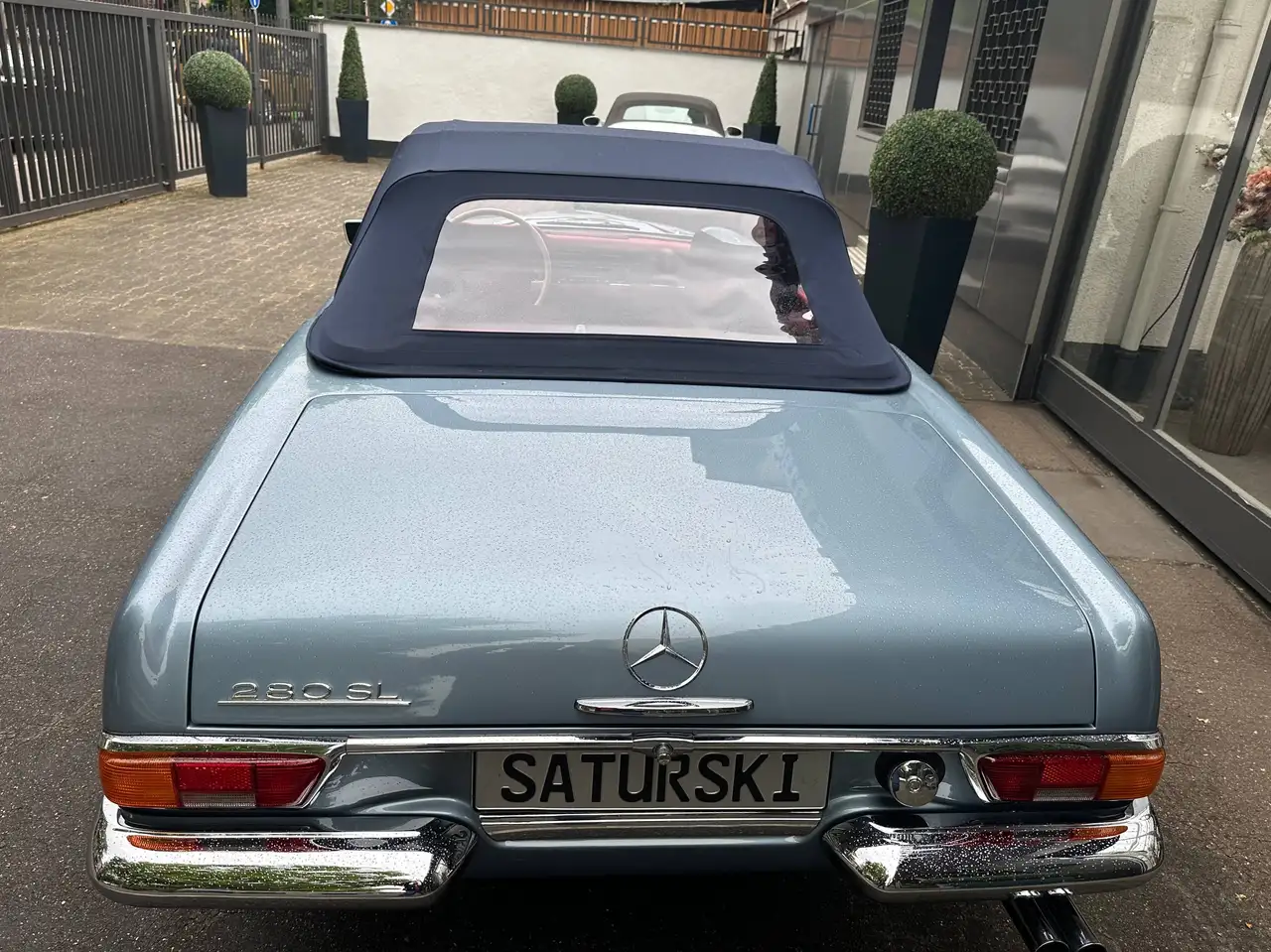Mercedes-Benz 280 1970 SL 280 Pagode Deutsche Neuwagenauslieferung, 1. Besitzer, im Original Auslieferungszustand, foto 10