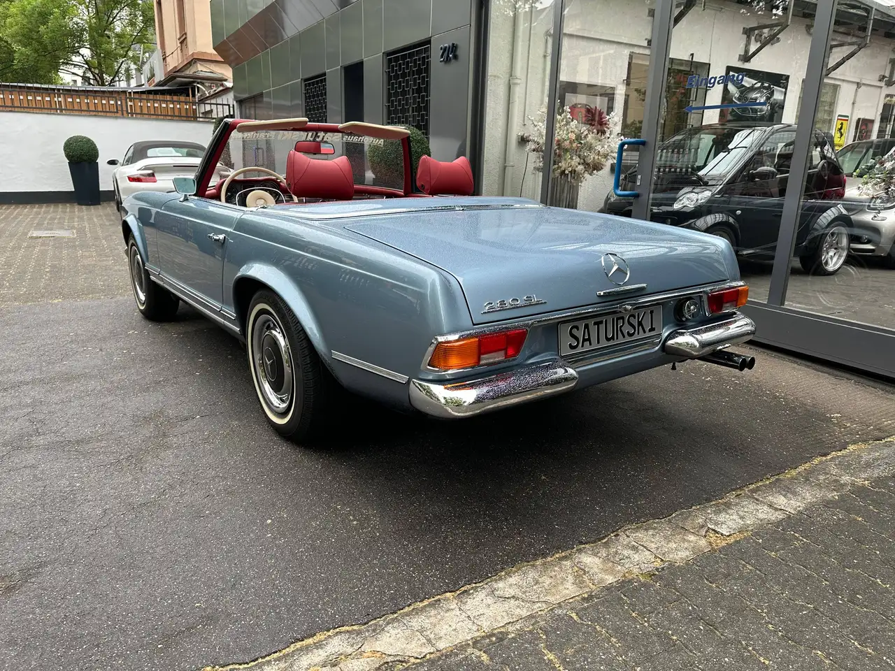 Mercedes-Benz 280 1970 SL 280 Pagode Deutsche Neuwagenauslieferung, 1. Besitzer, im Original Auslieferungszustand, foto 7