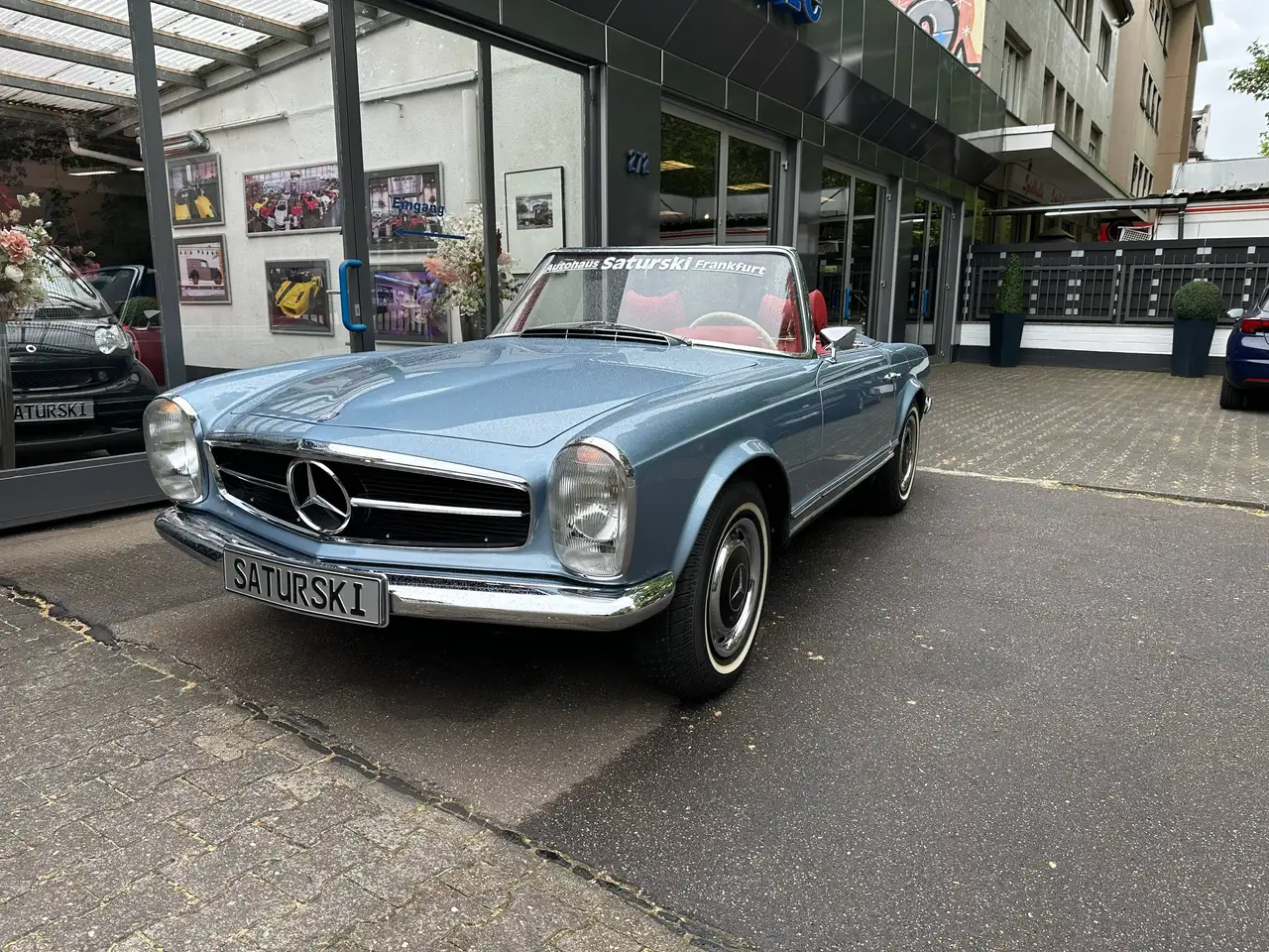 Mercedes-Benz 280 1970 SL 280 Pagode Deutsche Neuwagenauslieferung, 1. Besitzer, im Original Auslieferungszustand, foto 5