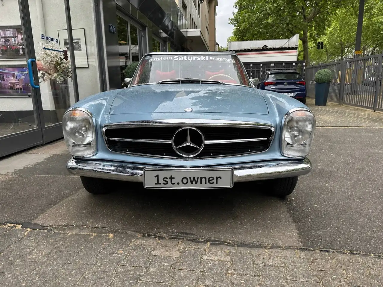 Mercedes-Benz 280 1970 SL 280 Pagode Deutsche Neuwagenauslieferung, 1. Besitzer, im Original Auslieferungszustand, foto 3