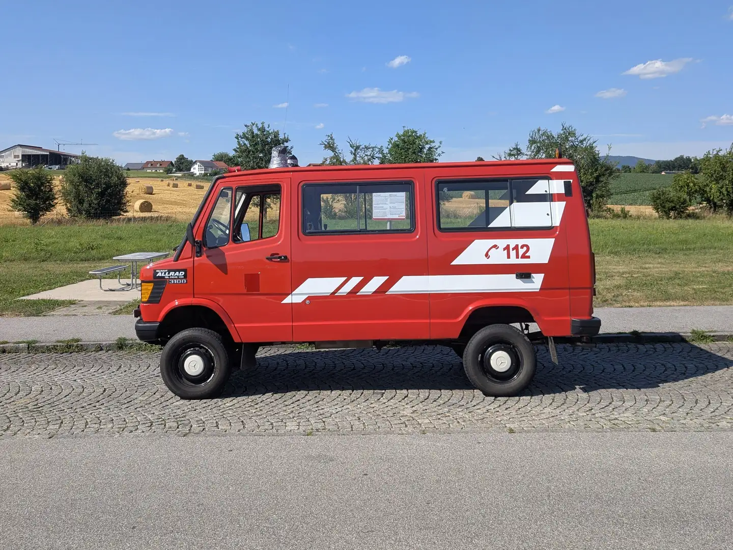 Mercedes-Benz T1 310D IGLHAUT 4x4 Allrad + Sperre & Untersetzung Czerwony - 1