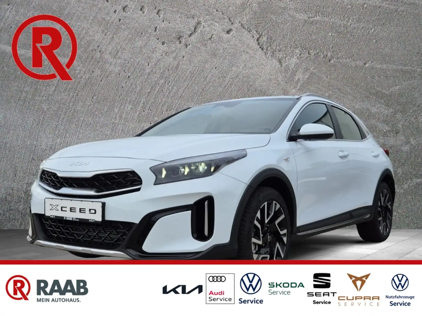 Kia XCeed Vision 1.5 T-GDI Spurhalteass. Rückfahrkam. SHZ PD Weiß - 1