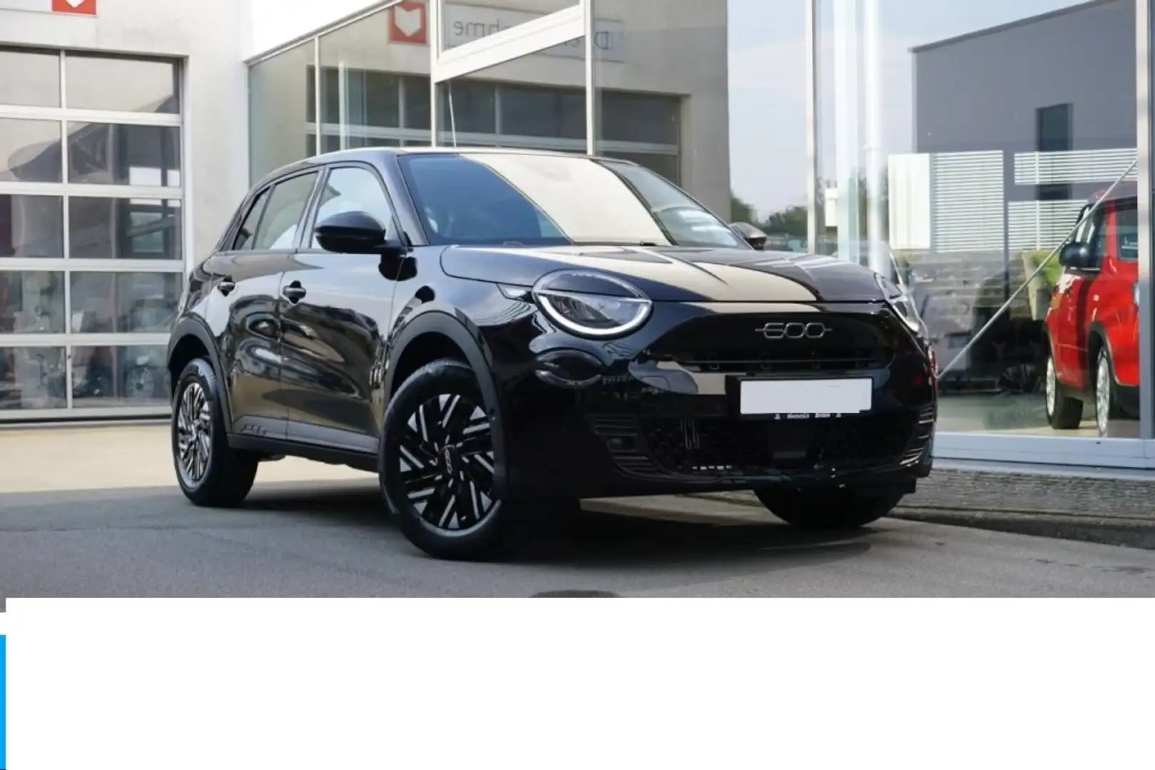 Fiat 600 1.2 MHEV La prima DDCT 74kW Negro - 1
