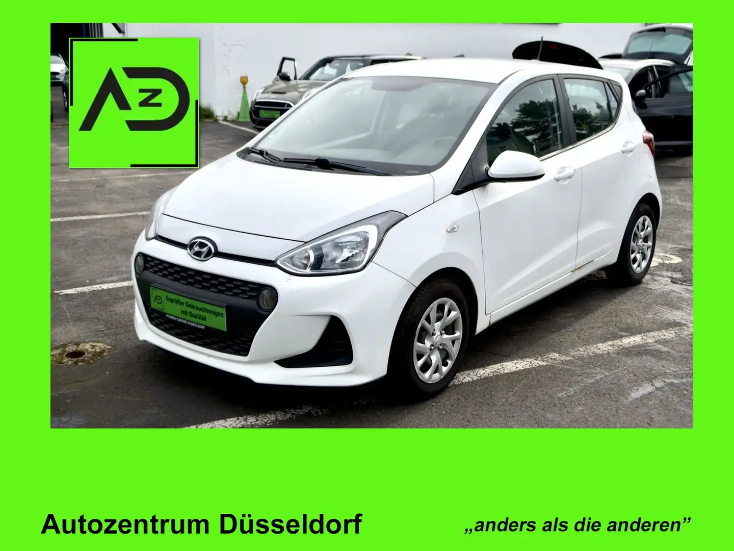 Hyundai i10 *KLIMA*SITZHEIZUNG LENKRAD BEHEIZBAR* Weiß - 1