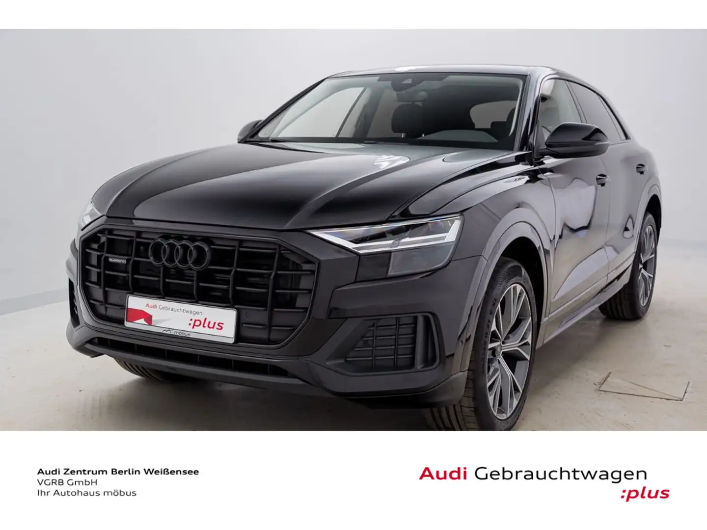 Audi Q8 50 TDI TIPT*QUA*LED*GRA*NAVI*DAB*PDC*SHZ*APP* Noir - 2