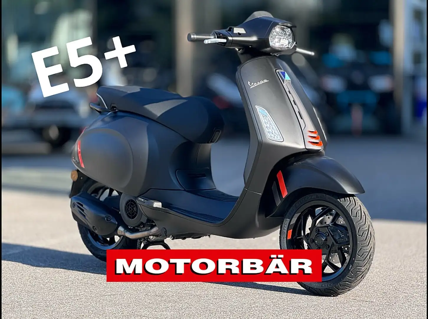 Vespa Sprint Sprint 125ie 3v S Zwart - 1