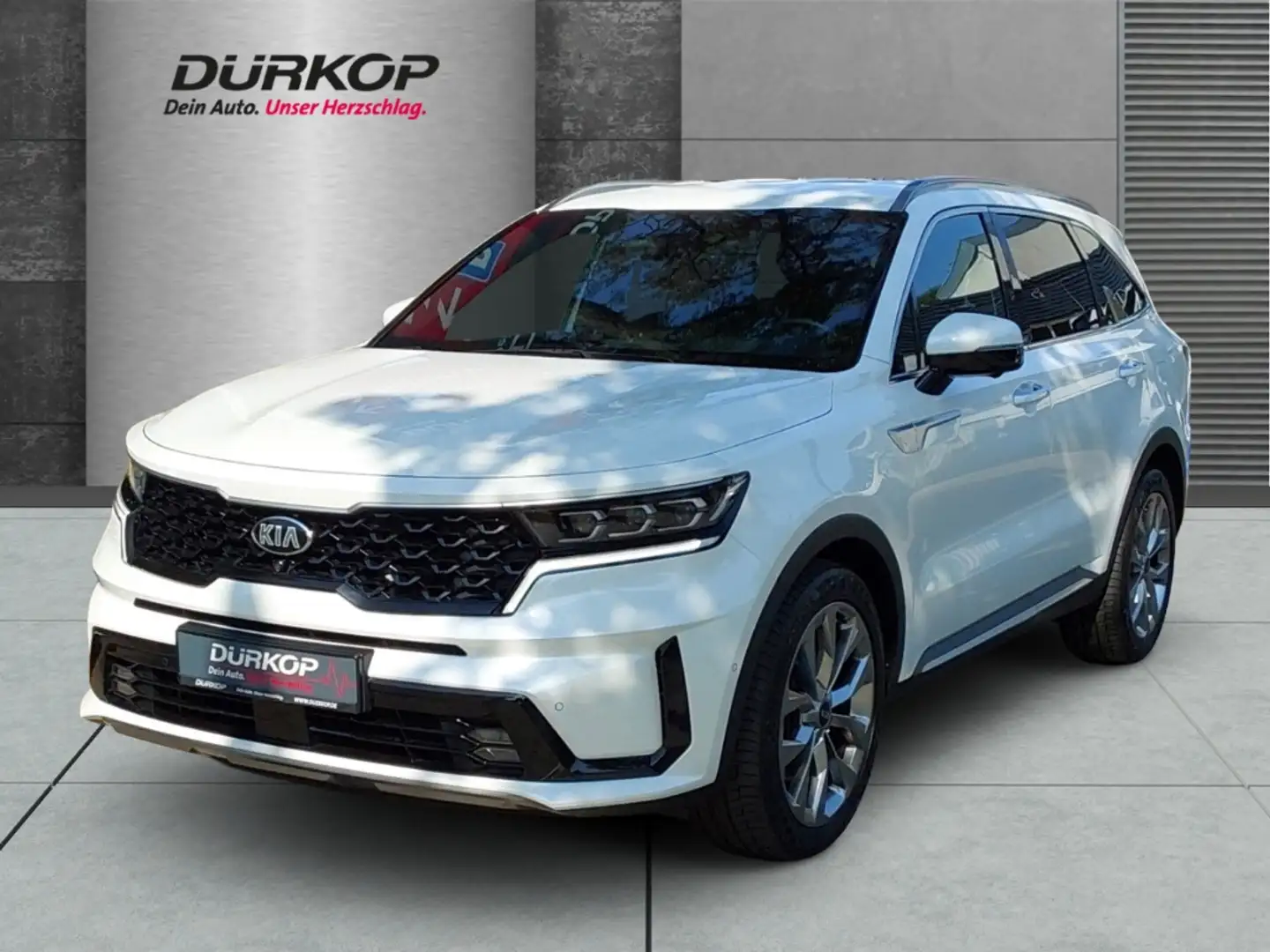 Kia Sorento Platinum 4WD 2.2 CRDi 1. Hand Automatik HUD Niveau Blanc - 1