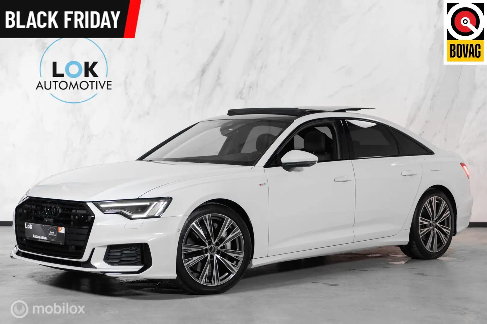 Audi A6 Limousine 50 TFSI e quattro S edition PANO|SFEER|3 Weiß - 1