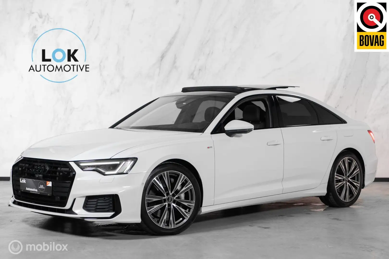 Audi A6 Limousine 50 TFSI e quattro S edition PANO|SFEER|3 Blanc - 1