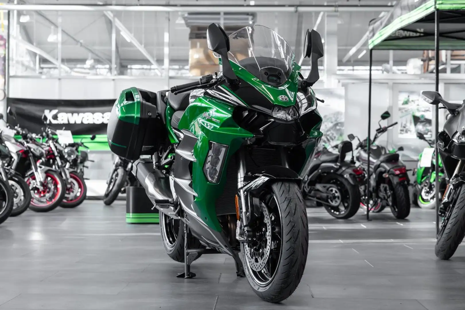 Kawasaki Ninja H2 SX SE Tourer, Mod2025, 4 JAHRE GARANTIE Zielony - 2
