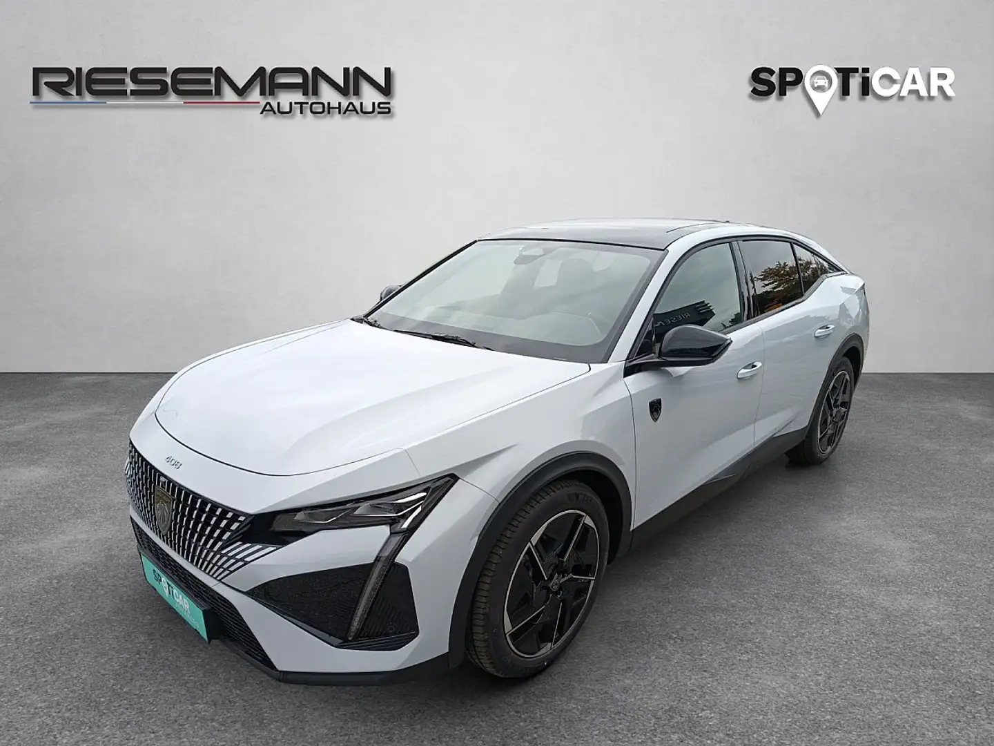 Peugeot 408 Hybrid 145 e-DCS6 GT Weiß - 1