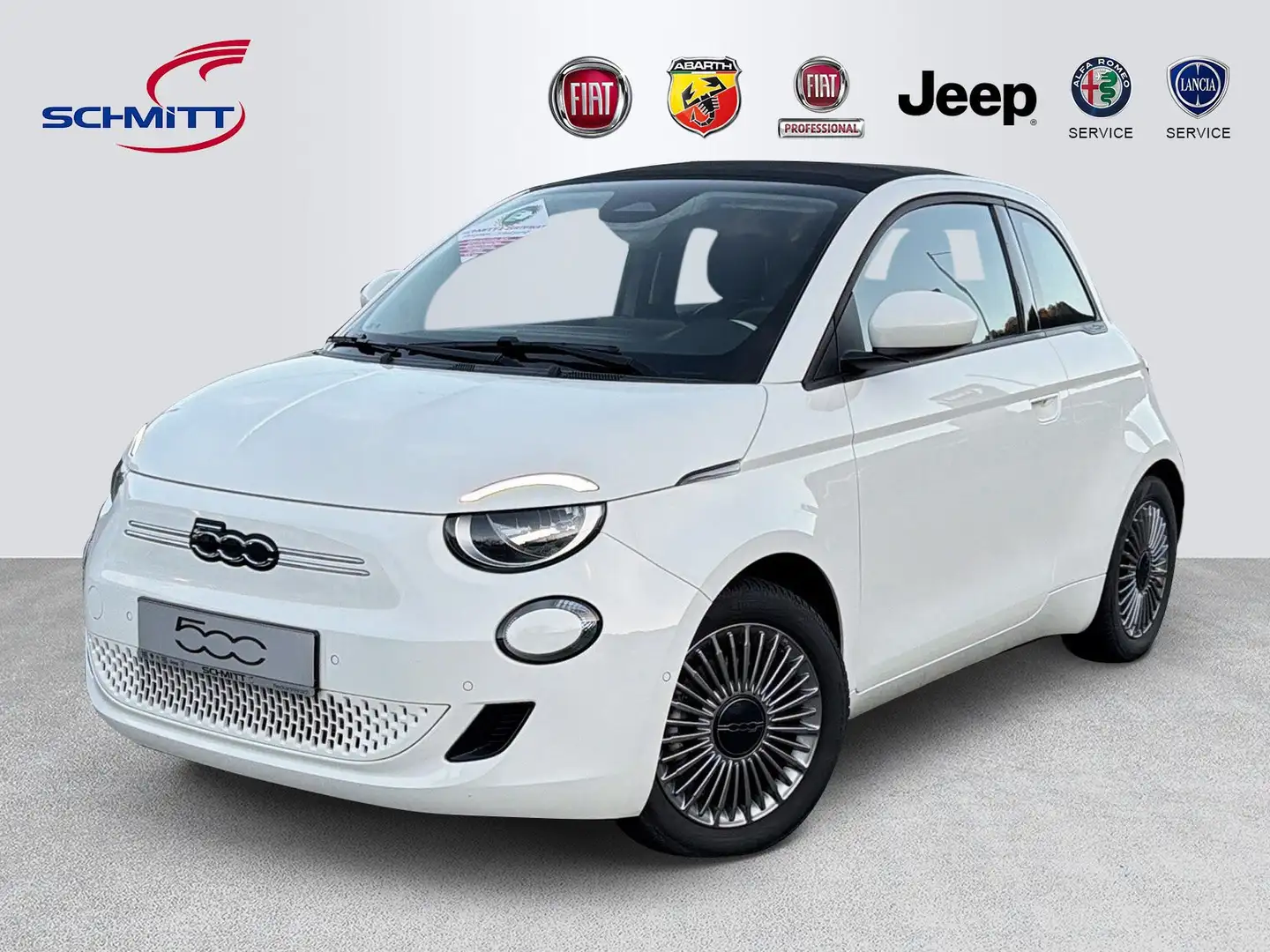 Fiat 500e Cabrio * BATTERIEZERTIFIKAT * Weiß - 1
