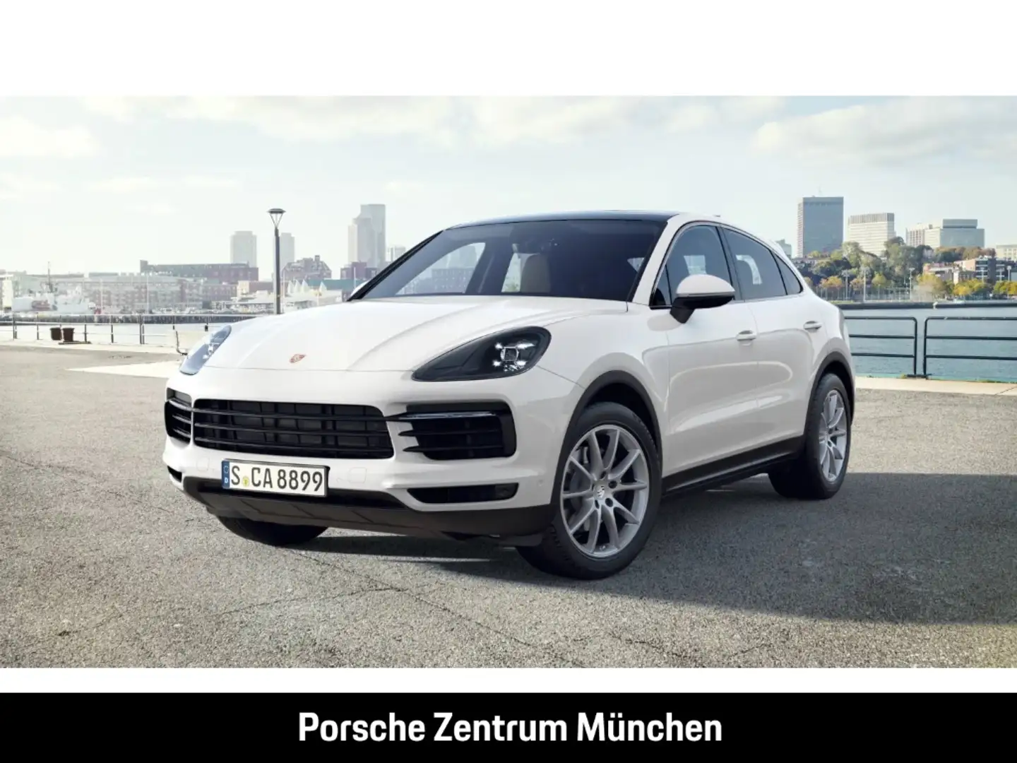 Porsche Cayenne Coupe Sport-Chrono Panorama Sitzheizung Weiß - 1