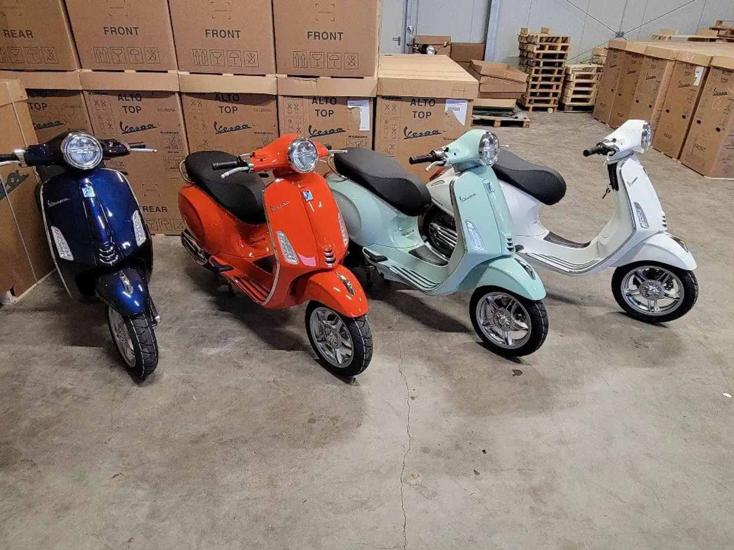 Vespa Primavera 50 ie e5 24/25er Modelle +3J. Garantie Bianco - 2