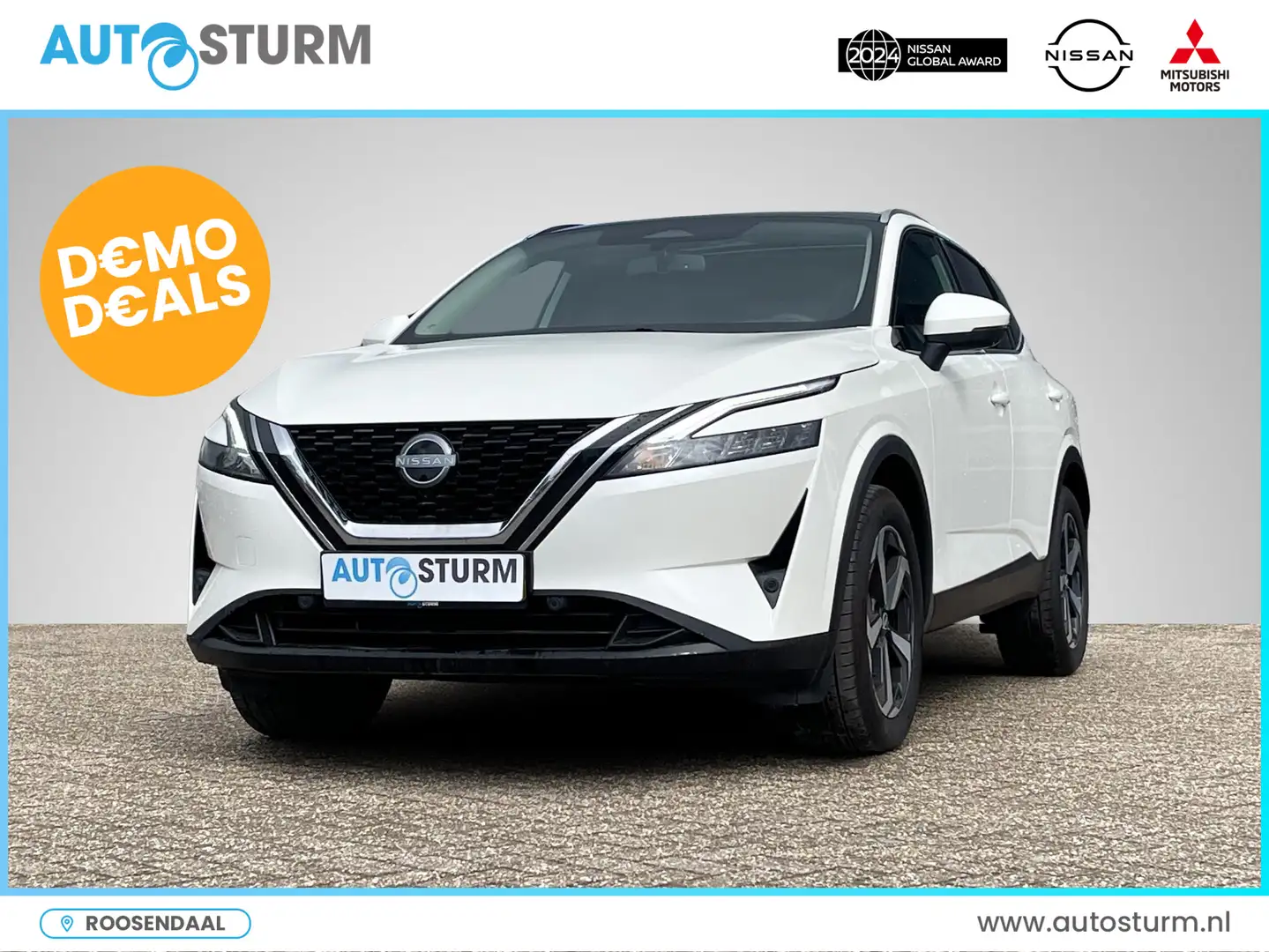 Nissan Qashqai 1.3 MHEV N-Connecta Design Pack Blanco - 1