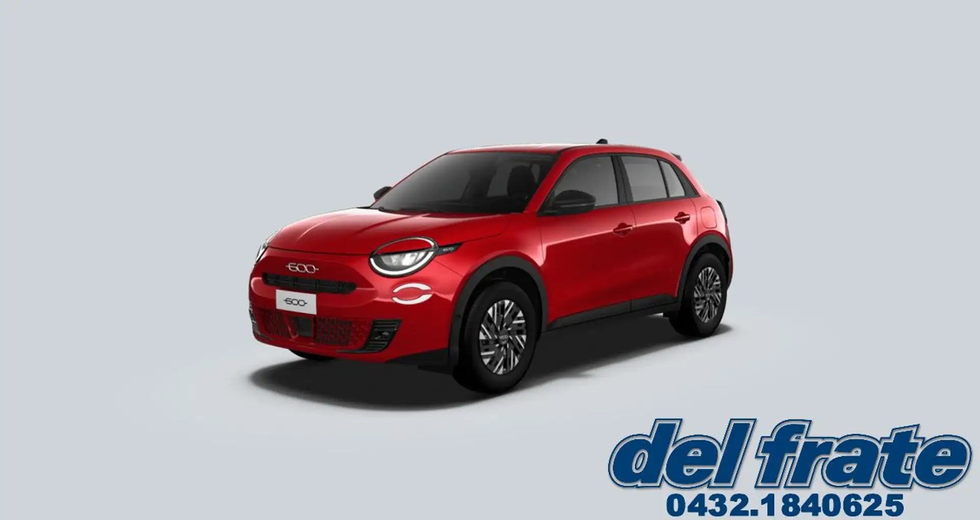 Fiat 600 1.2 100Cv Hybrid DCT MHEV OFFERTA NUOVO Rojo - 1