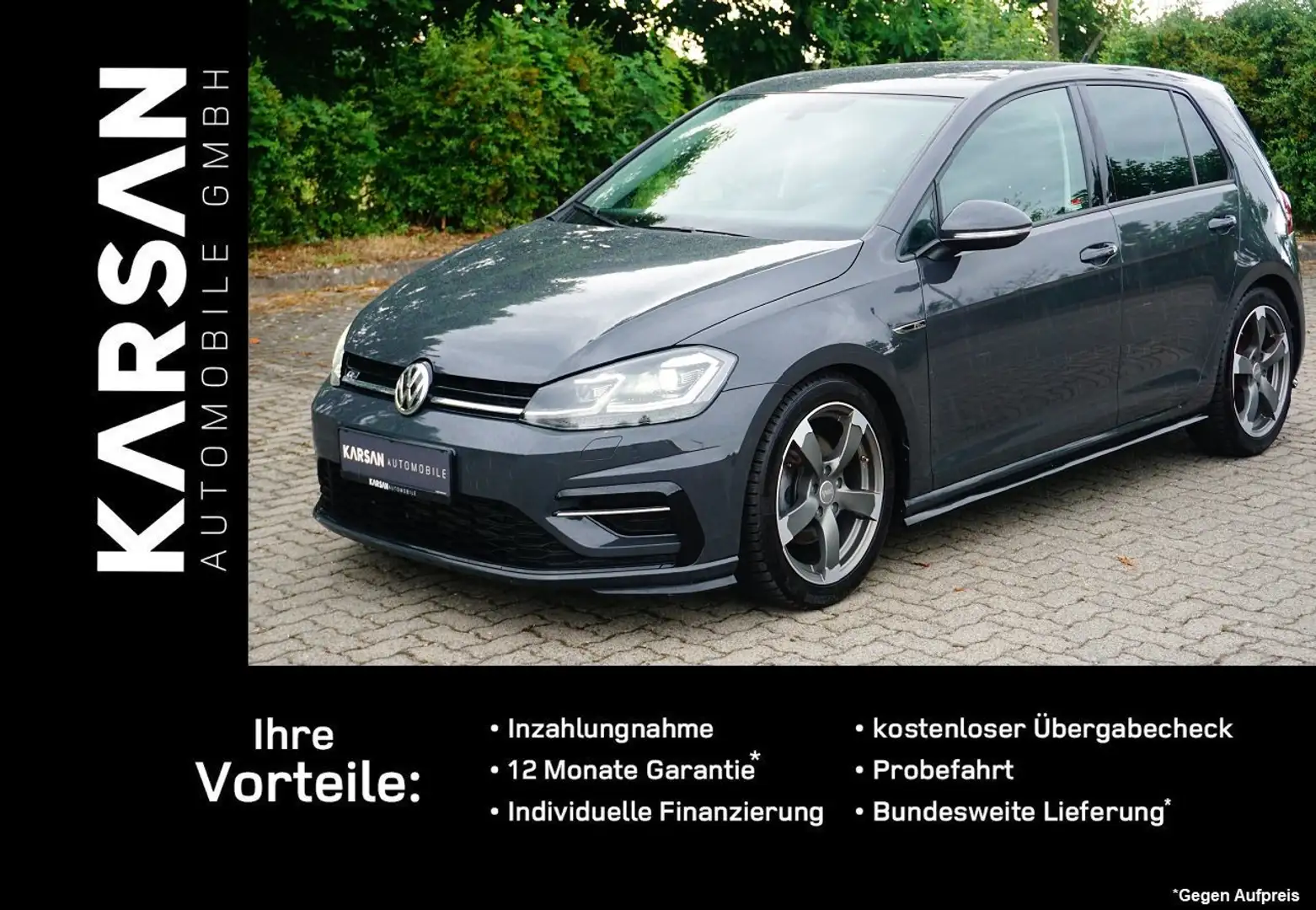Volkswagen Golf R-Line/Highline BMT/XENON/NAVI/PDC/SHZ/LED/ Gris - 1