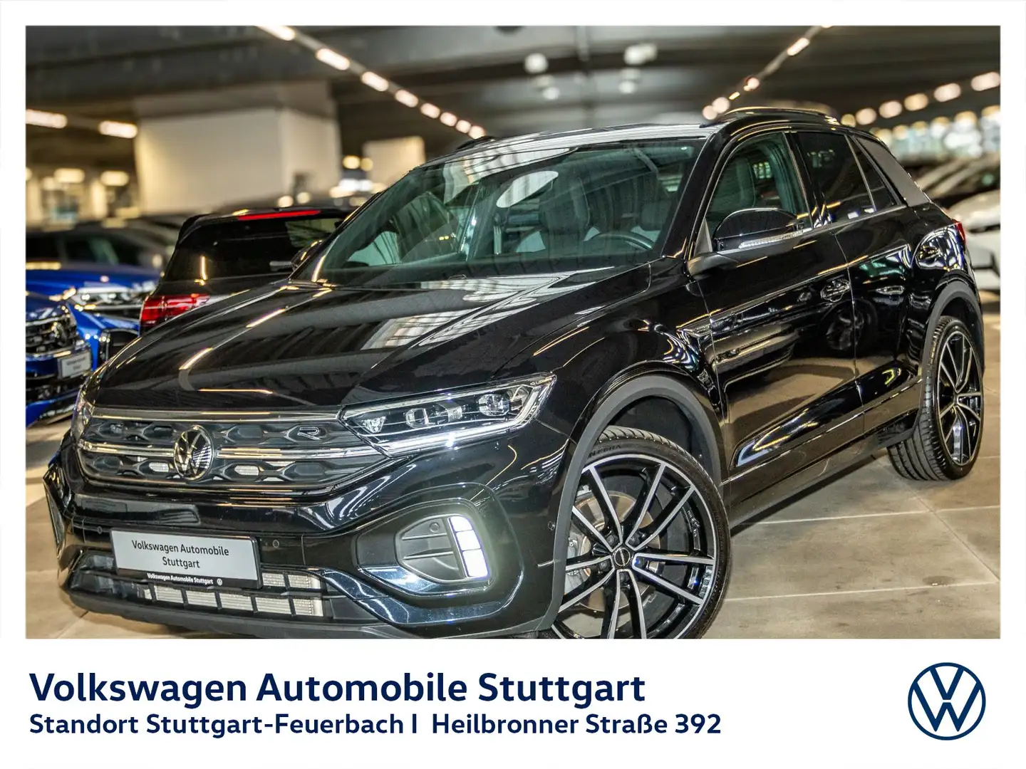 Volkswagen T-Roc R-Line 2.0 TDI DSG Navi Kamera P-Dach Schwarz - 1