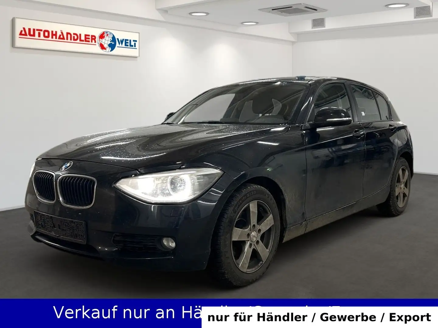 BMW 116 d 5-trg. AAC Xenon SHZ Navi PDC Schwarz - 1