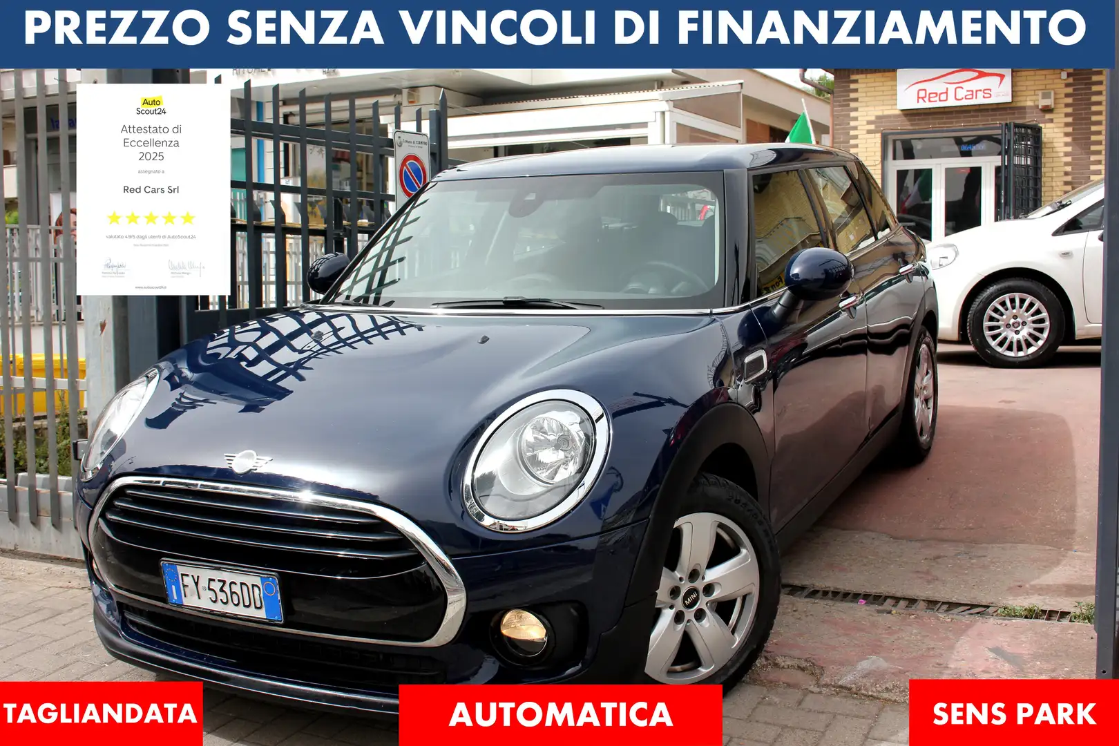 MINI Cooper Clubman *PREZZO VERO* 1.5-136cv AUTOMATICA KM CERTI UNIPRO Azul - 1