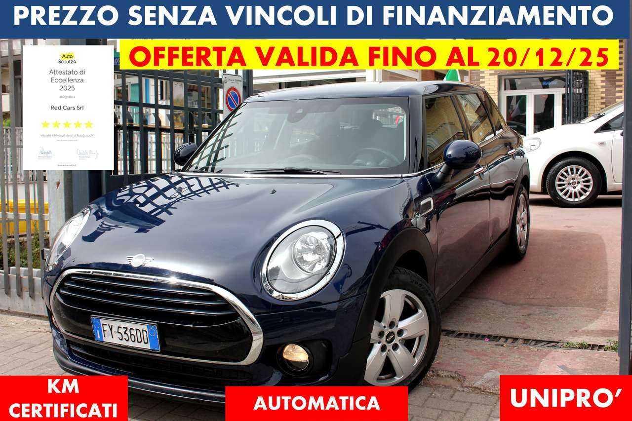 MINI Cooper Clubman *PREZZO VERO* 1.5-136cv AUTOMATICA KM CERTI UNIPRO