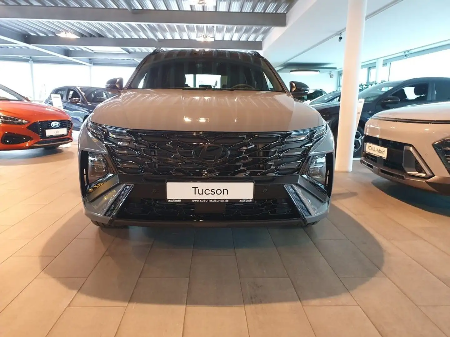 Hyundai TUCSON 1.6 T-GDi HEV 4WD N Line X (NX4e) Gris - 2