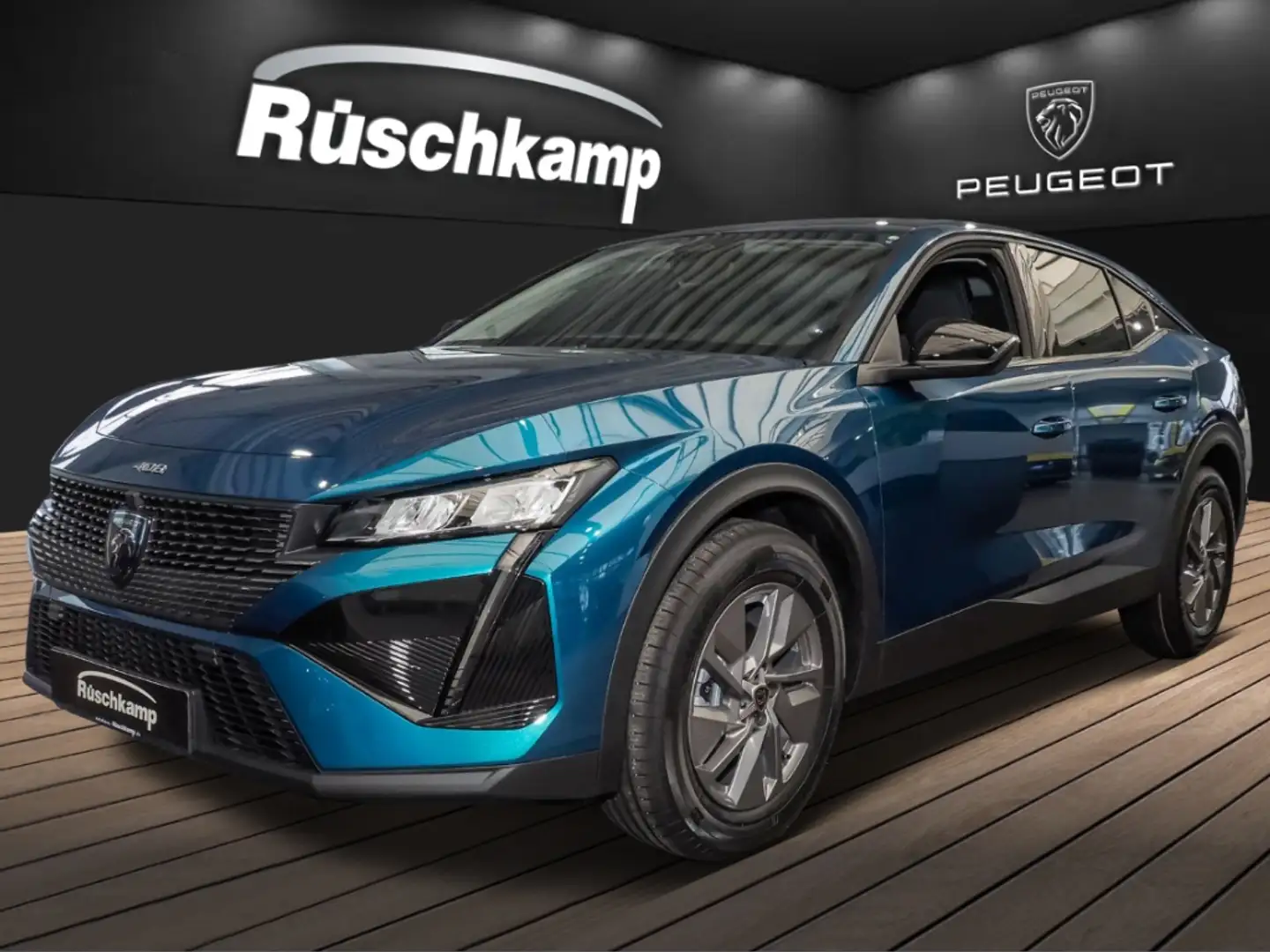 Peugeot 408 Allure Hybrid 1.2 Automatik Voll-LED RückKam Navi Niebieski - 1