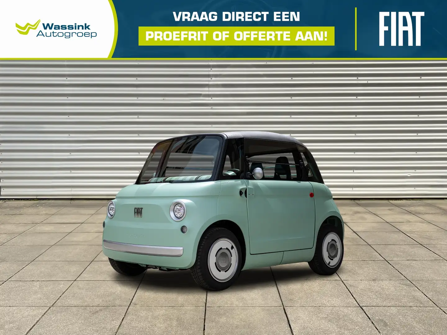 Fiat Topolino 5,5 kWh 8pk | Brommerrijbewijs vanaf 16 jaar | Nu Azul - 1