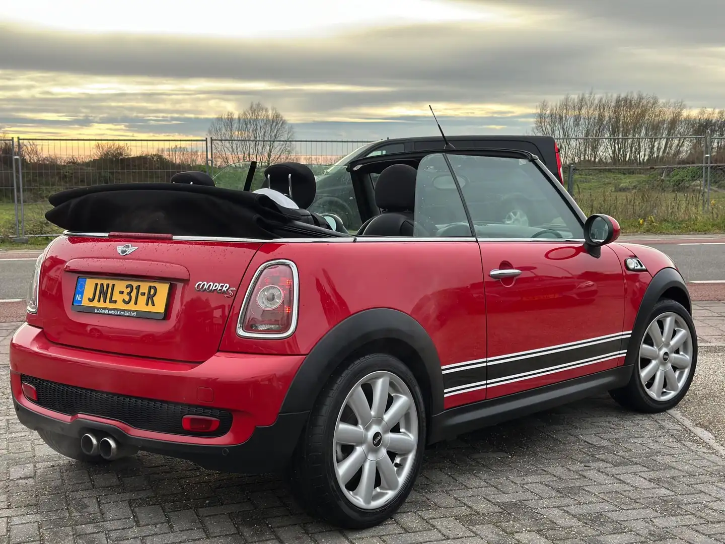 MINI Cooper S Cabrio Mini 1.6 super leuke auto ! Rood - 2