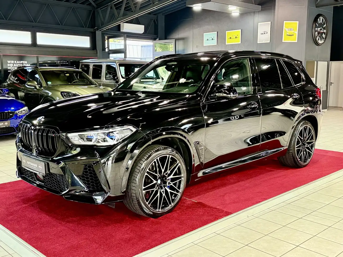 BMW X5 M Competition 360KAM HUD BMW Garantie Voll Schwarz - 1