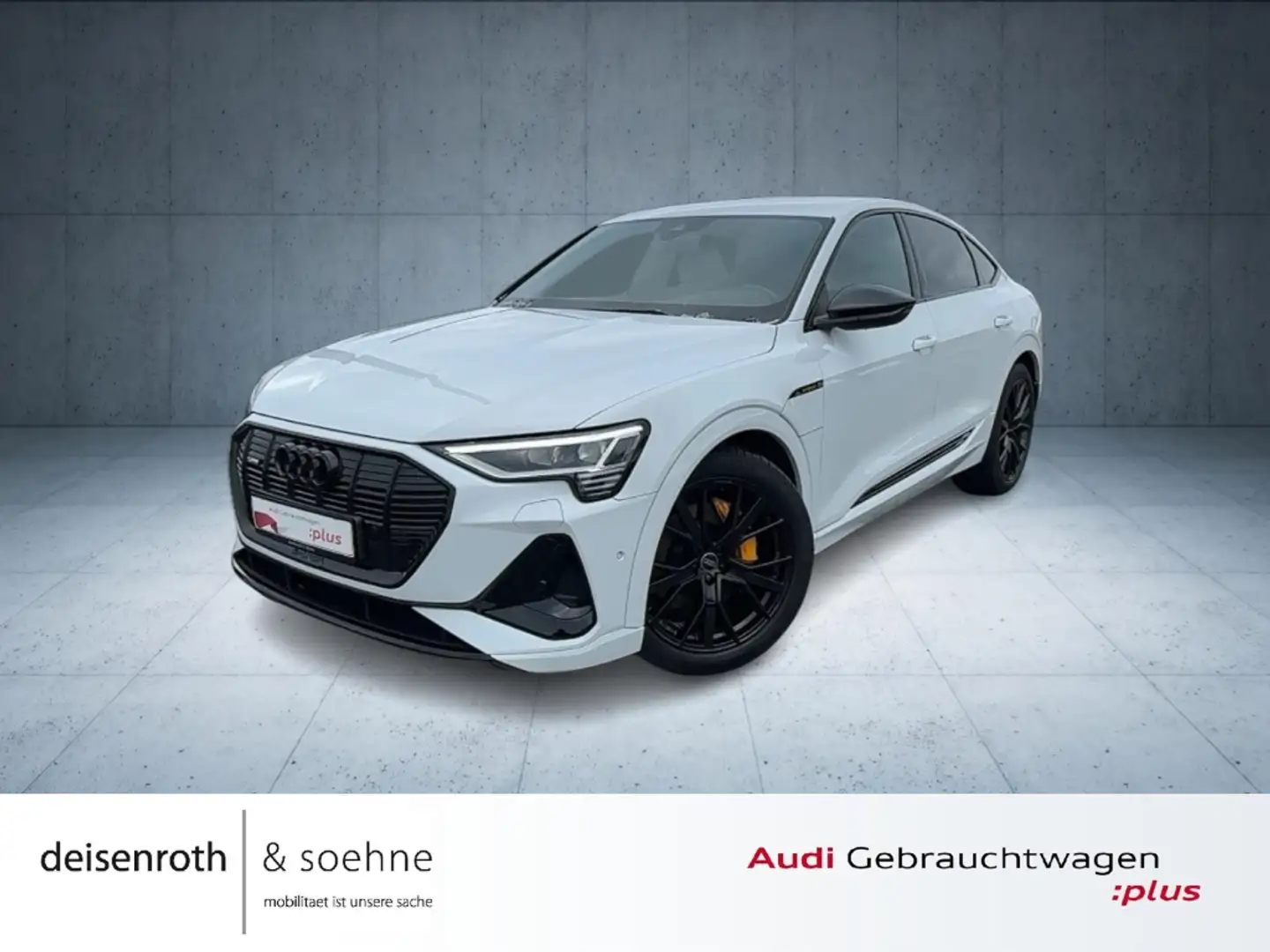 Audi e-tron Sportback S line Black Ed. 50 ASI/21''/Kam/Luft/As Blanco - 1