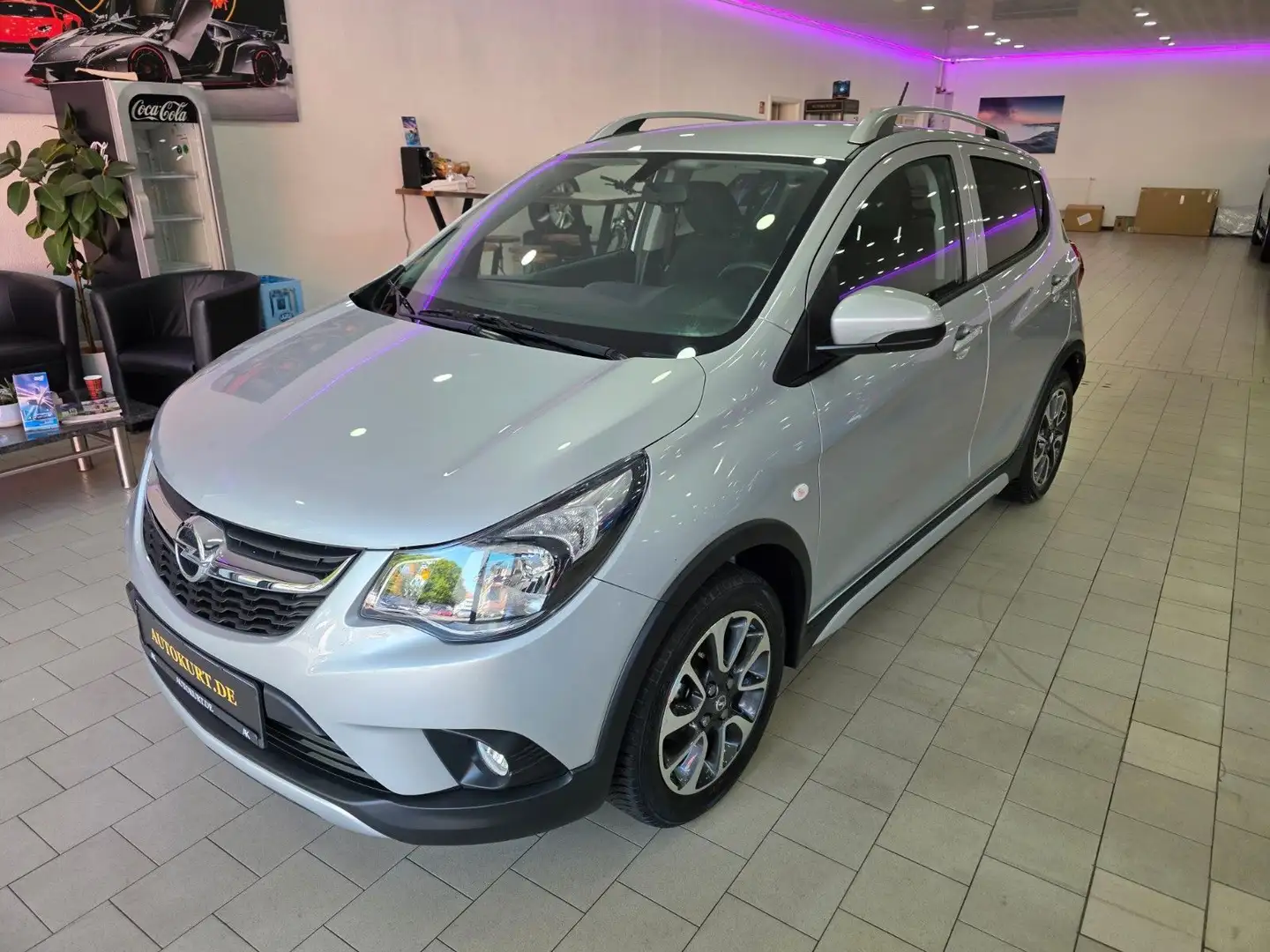 Opel Karl Rocks 2. Hand PDC Klima GARANTIE Zilver - 1