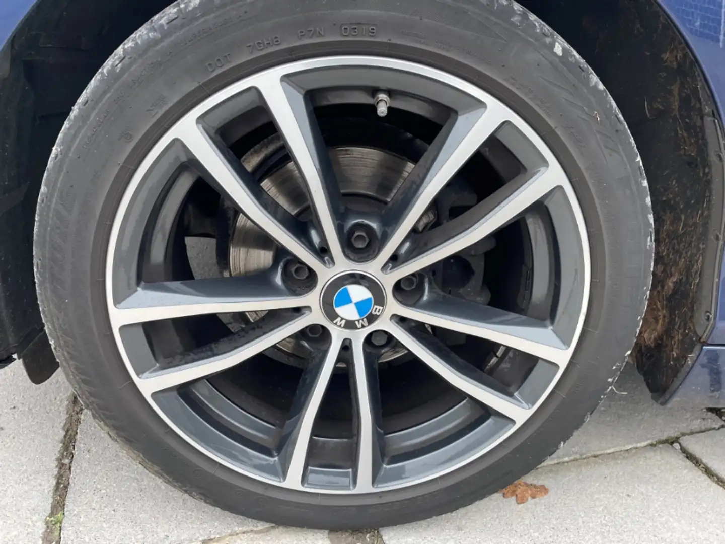 BMW 218 d Cabrio SportLine Navi LED Ambientelicht SHZ Blau - 2