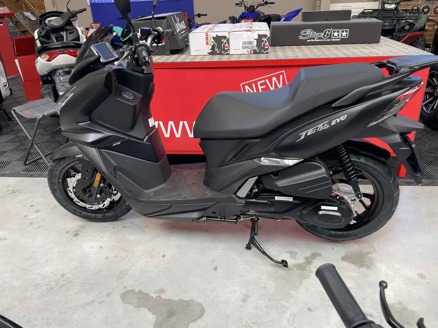 SYM Jet X 125 EVO 125 AC Negro - 2