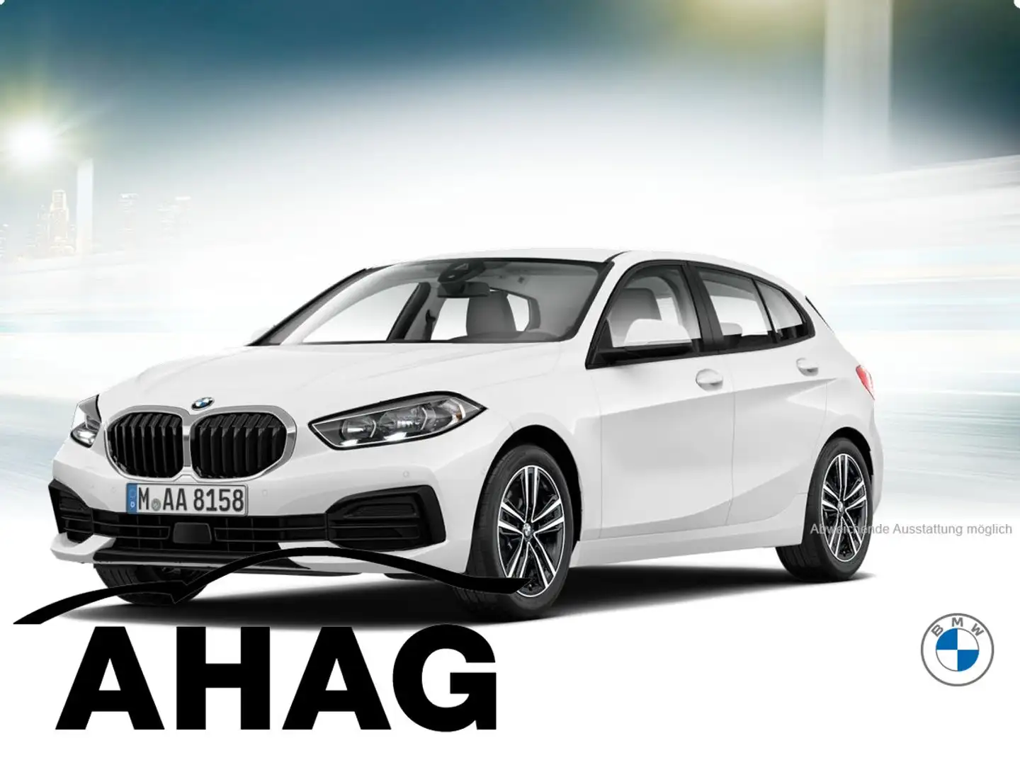 BMW 118 i Luxury Line Klimaaut. Head-Up HIFI Grau - 1