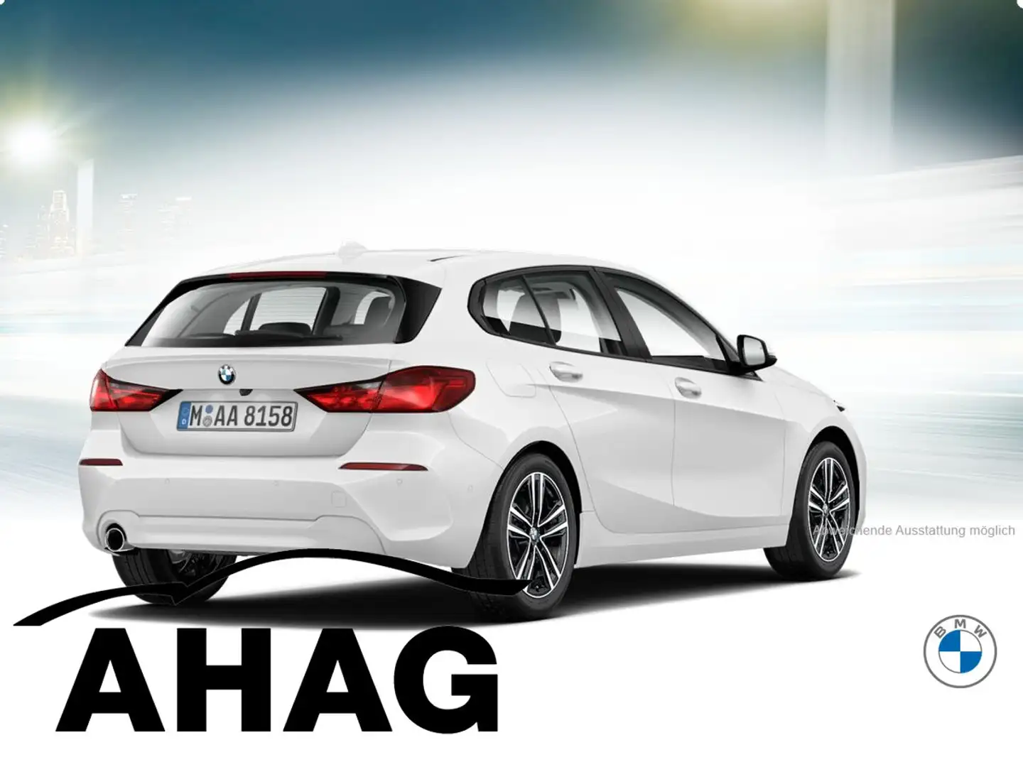 BMW 118 i Luxury Line Klimaaut. Head-Up HIFI Grau - 2
