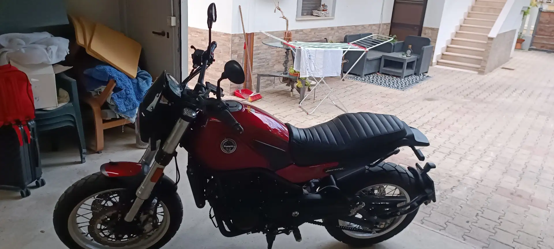 Benelli Leoncino 500 trial Rot - 2