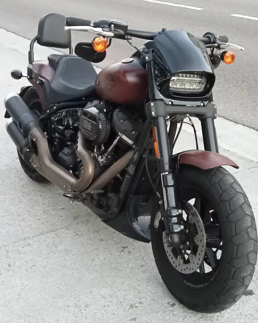 Harley-Davidson Fat Bob 114 Marrón - 1