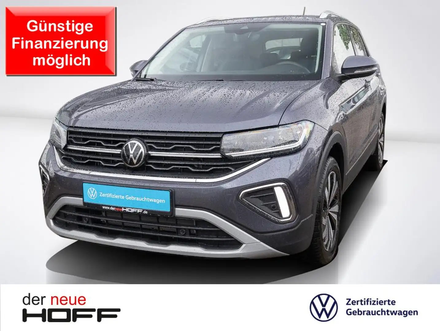 Volkswagen T-Cross 1.0 TSI Style LED IQ Navigation ACC Kamera Shz. An Grau - 1