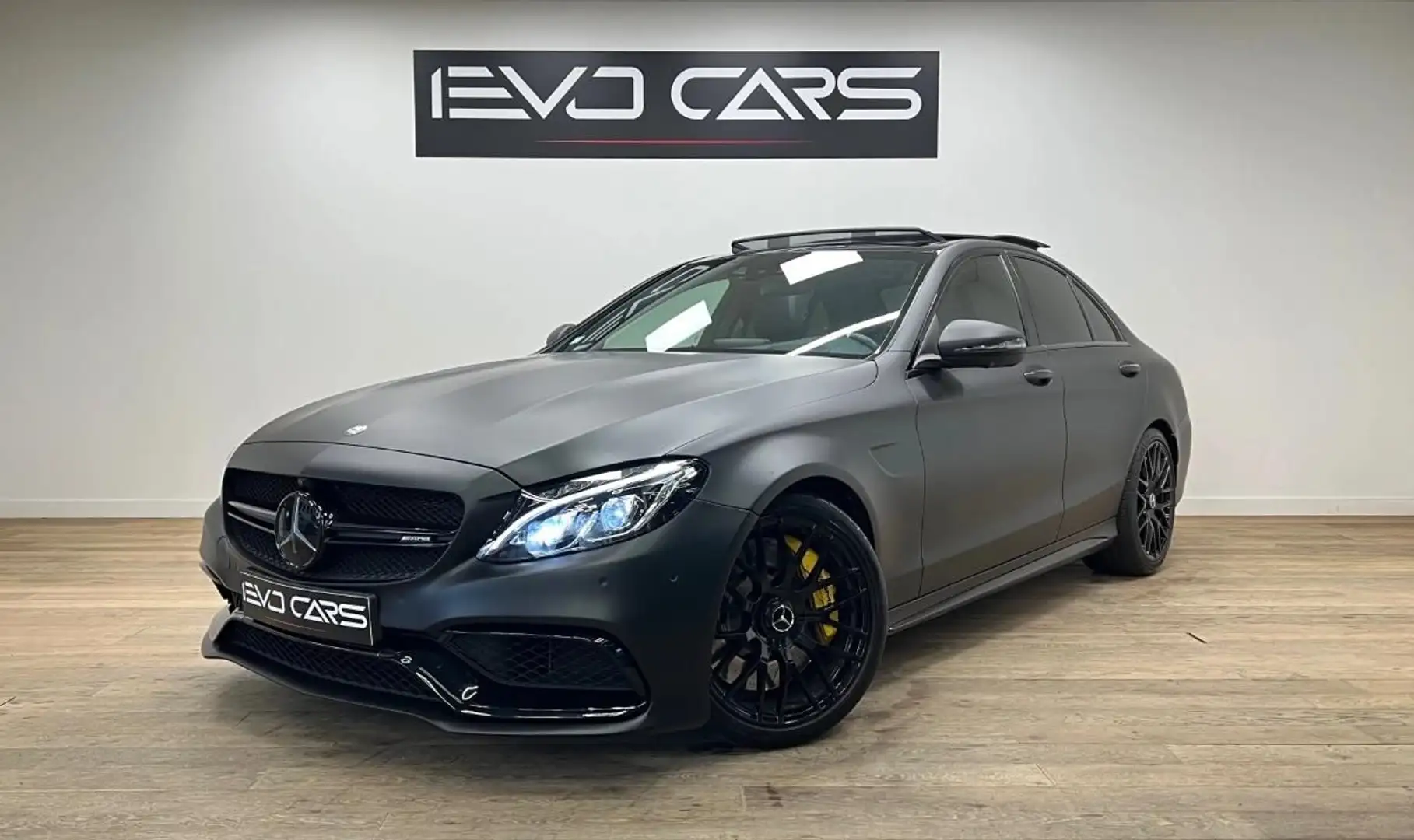 Mercedes-Benz C 63 AMG 63s C63s AMG V8 510 ch / TO / Caméra 360° / Tête haute Schwarz - 1